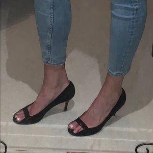 Manolo Blahnik open toe stiletto size 40